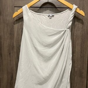 Express Sleeveless Gray Top